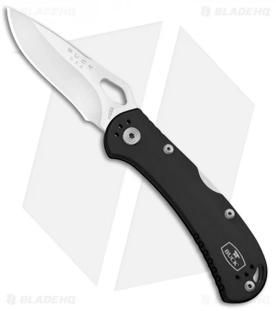 Buck Knives Buck SpitFire Lockback Knife Black (3.25" Satin) 0722BKS1 1 Buck Knives Buck SpitFire Lockback Knife Black (3.25" Satin) 0722BKS1