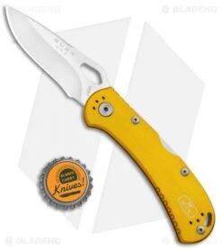 Buck Knives Buck SpitFire Lockback Knife Yellow (3.25" Satin) 0722WYS1 7 Buck Knives Buck SpitFire Lockback Knife Yellow (3.25" Satin) 0722WYS1 -Buck Knives Buck SpitFire LB Yellow Satin 0722YWS1 BHQ 92986 jr bottlecap