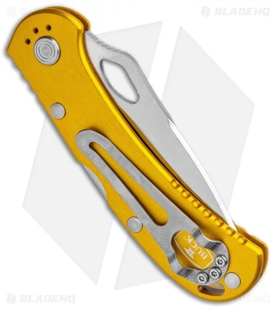 Buck Knives Buck SpitFire Lockback Knife Yellow (3.25" Satin) 0722WYS1 3 Buck Knives Buck SpitFire Lockback Knife Yellow (3.25" Satin) 0722WYS1 - Image 3