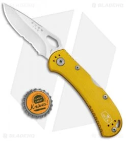 Buck Knives Buck SpitFire Lockback Knife Yellow (3.25" Satin Serr) 0722YWX1 7 Buck Knives Buck SpitFire Lockback Knife Yellow (3.25" Satin Serr) 0722YWX1 -Buck Knives Buck SpitFire LB Yellow Satin Serr 0722YWX1 BHQ 92990 jr bottlecap