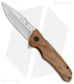 Buck Knives Buck Sprint Classic Pro Liner Lock Knife Natural Micarta (3" Satin) 0841TNS