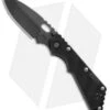 Buck Knives Buck Strider SBMF Military Folder Liner Lock Knife Black G-10 (3.5" Black)