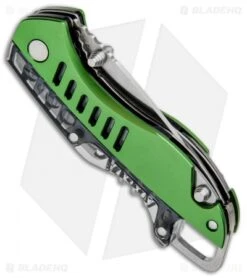 Buck Knives Buck Summit Liner Lock Knife Multi-Tool Green (2.5" Satin Serr) 6 Buck Knives Buck Summit Liner Lock Knife Multi-Tool Green (2.5" Satin Serr) -Buck Knives Buck Summit LL Multi Tool Green Serr 7600 GRX BHQ 71303 jr side