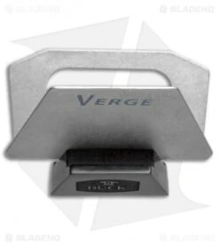 Buck Knives Buck Verge Limited Edition Fixed Blade Knife CF/Ironwood (3.75" Satin) 019IWSLE -Buck Knives Buck Verge Limited Ed CF Ironwood 019IWSLE BHQ 41111 jr stand