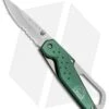 Buck Knives Buck Whittaker Approach Liner Lock Knife OD Green (2.625" Satin Serr)