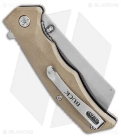 Buck Knives Buck Trunk Liner Lock Knife Tan G-10 (2.875" Satin) 0252TNS -Buck Knives BuckKnives 2021 48