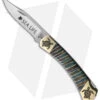 Buck Knives Yellowhorse Custom Buck 110 Sea Turtle Lockback Multi Mammoth (3.8" Satin)