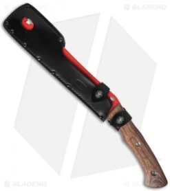 Buck Knives Buck Compadre Froe Chopper Walnut Dymondwood (9.5" Red) 0108WAS -Buck Knives buck 0108was b sheath