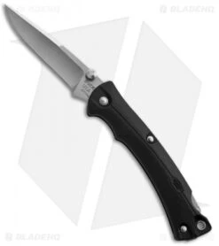 Buck Knives Buck Bucklite Max Small Folding Knife Black (2.75" Satin Plain) 0484BKS