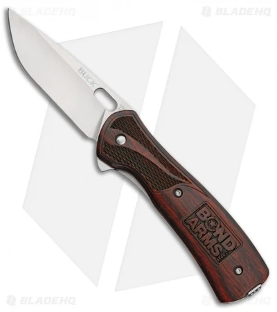Buck Knives Buck Bond Arms Liner Lock Knife Rosewood (3.125" Satin) BD3202 1 Buck Knives Buck Bond Arms Liner Lock Knife Rosewood (3.125" Satin) BD3202