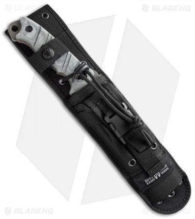 Buck Knives Buck/Hood Thug Fixed Blade Knife Micarta (7" Black) 0070BKSBH 2 Buck Knives Buck/Hood Thug Fixed Blade Knife Micarta (7" Black) 0070BKSBH - Image 2