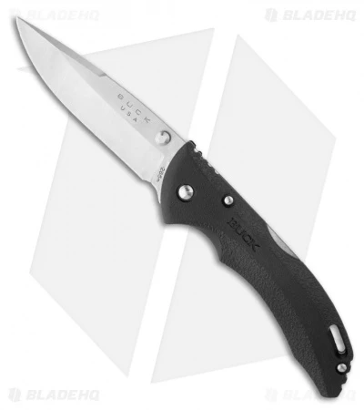 Buck Knives Buck Bantam BLW Lockback Knife Black (3.125" Satin) 0285BKS 1 Buck Knives Buck Bantam BLW Lockback Knife Black (3.125" Satin) 0285BKS
