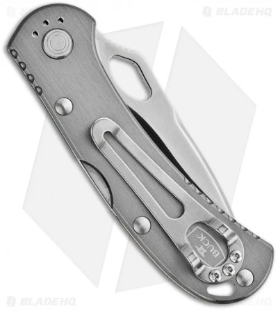 Buck Knives Buck SpitFire Lockback Knife Gray (3.25" Satin) 0722GYS1 2 Buck Knives Buck SpitFire Lockback Knife Gray (3.25" Satin) 0722GYS1 - Image 2