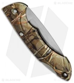 Buck Knives Buck Nano Bantam Lockback Knife Muddy Water Camo (1.875" Satin) 0283CMS32 -Buck Knives buck nano bantam muddy water 0238cms32 b BHQ 35348 jr side
