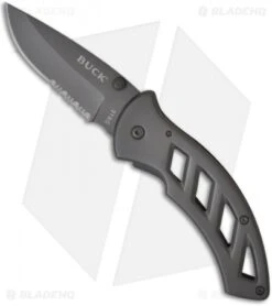 Buck Knives Buck Parallex Frame Lock Knife (2.75" Gray Serr) 0318TTX1