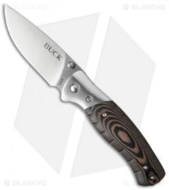 Buck Knives Buck Small Folding Selkirk Knife Micarta (3.25" Satin) 0835BRS-B